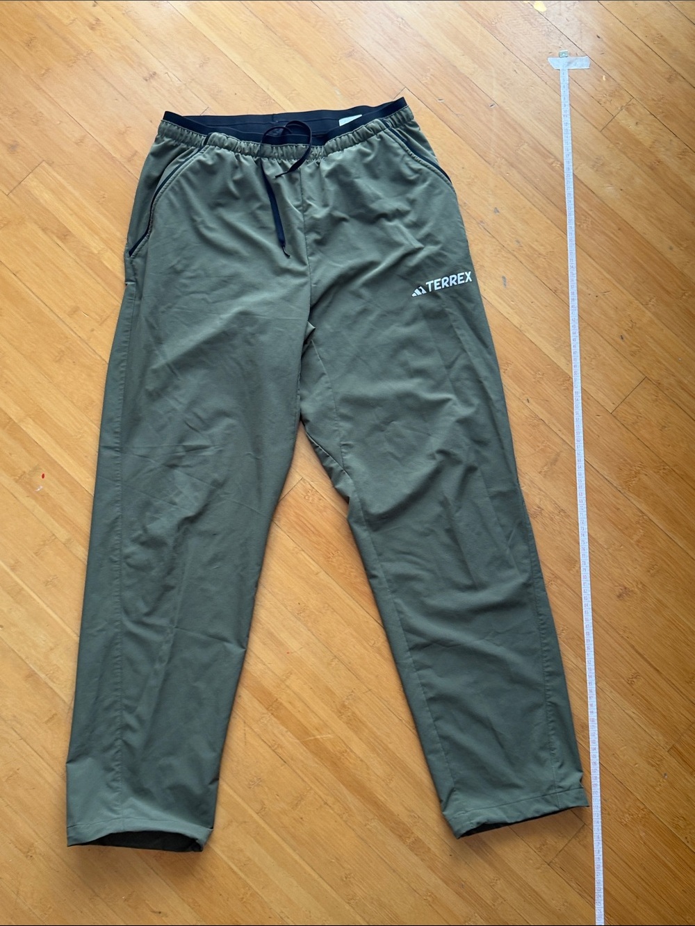 Adidas Terrex Men's Olive Green Performance Joggers